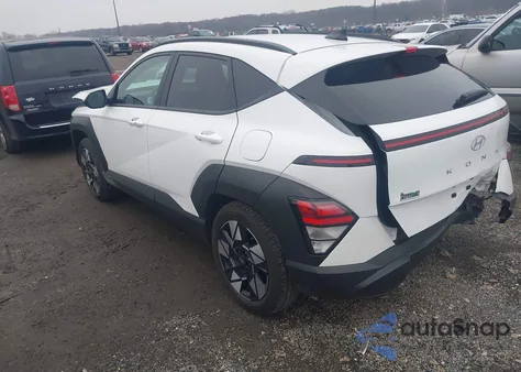 2025 Hyundai Kona Sel из США, поврежденный, VIN KM8HB3ABXSU327267